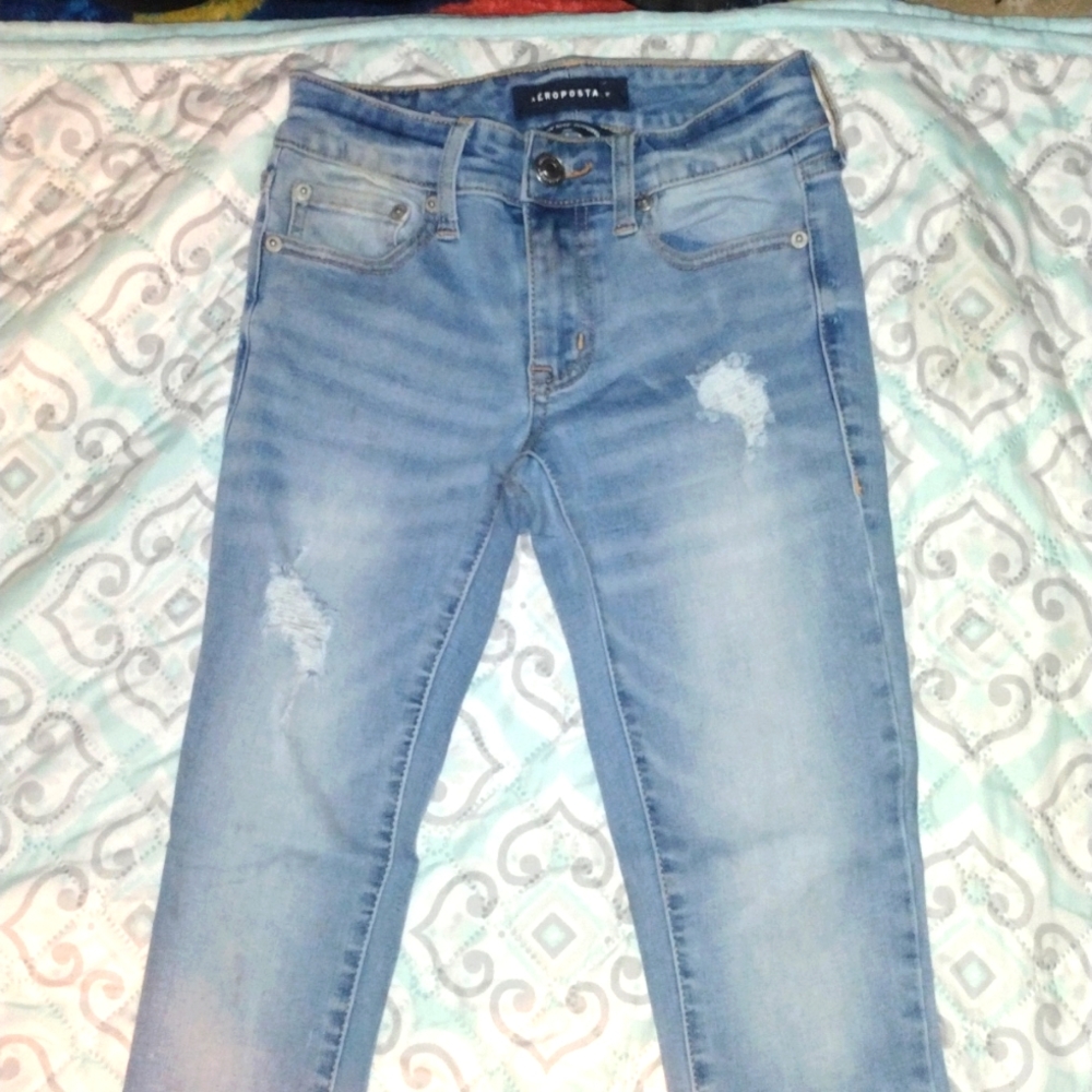AÉROPOSTALE low rise jegging size 000